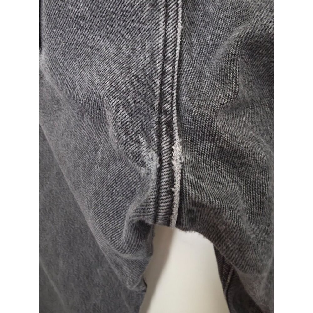 Agolde Black Stonewashed Straight Leg Denim Button Fly Jeans Men's 30x30 - Picture 7 of 11